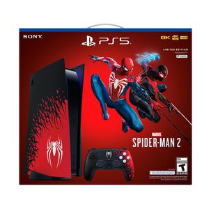 Consola PS5 Sony con Disco + Juego Marvel’s Spiderman 2 Limited Edition Digital