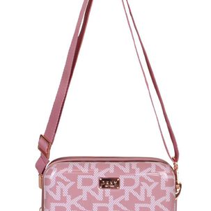 Crossbody Dkny Signature Pink Donna Karan