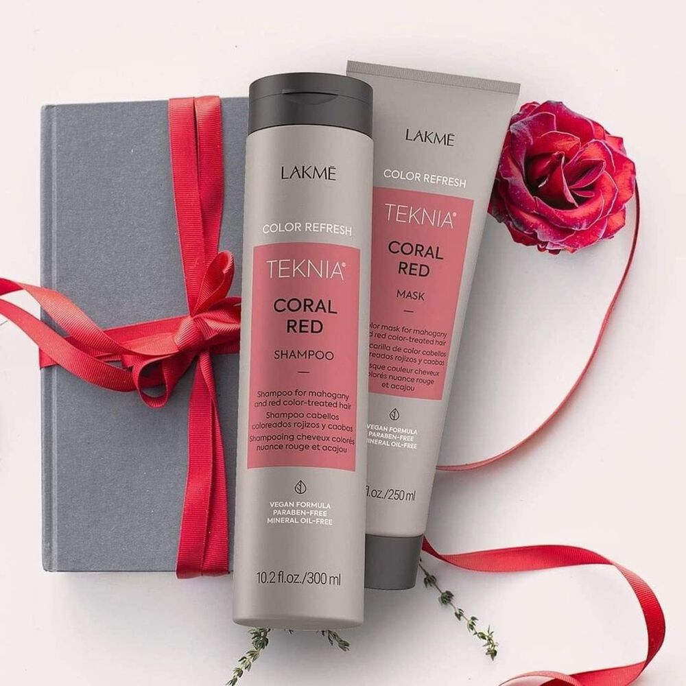 Shampoo Para Cabello Te&ntilde;ido Lakme Teknia Rojo Caoba 300ml image number 3.0