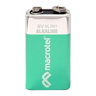 Bater&iacute;a 9V Alcalina Macrotel