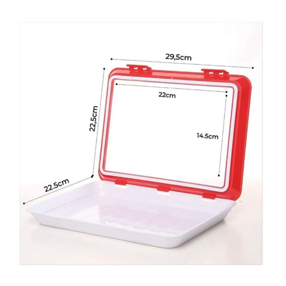 Bandeja Reutilizable Conservador De Alimentos Freezer image number 1.0