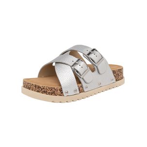 Sandalia Tiluh Plateado Alquimia