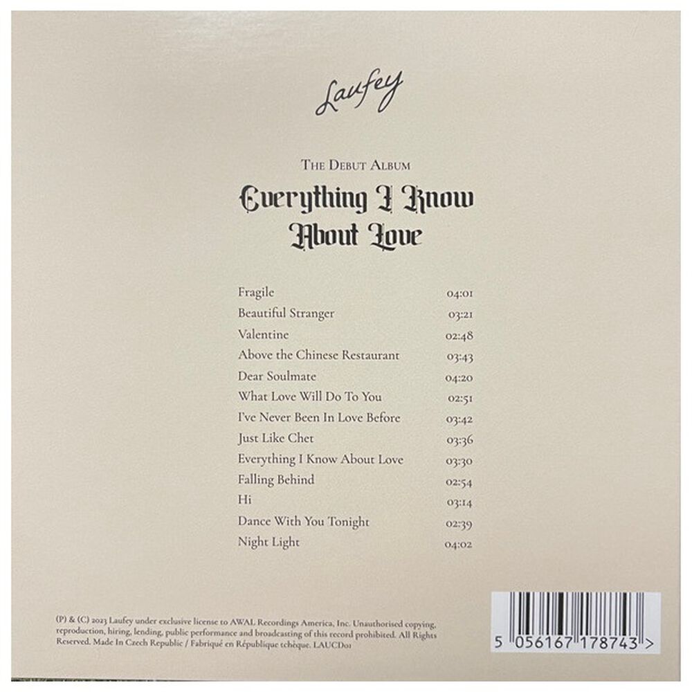 Laufey - Everything I Know About Love | Cd image number 1.0