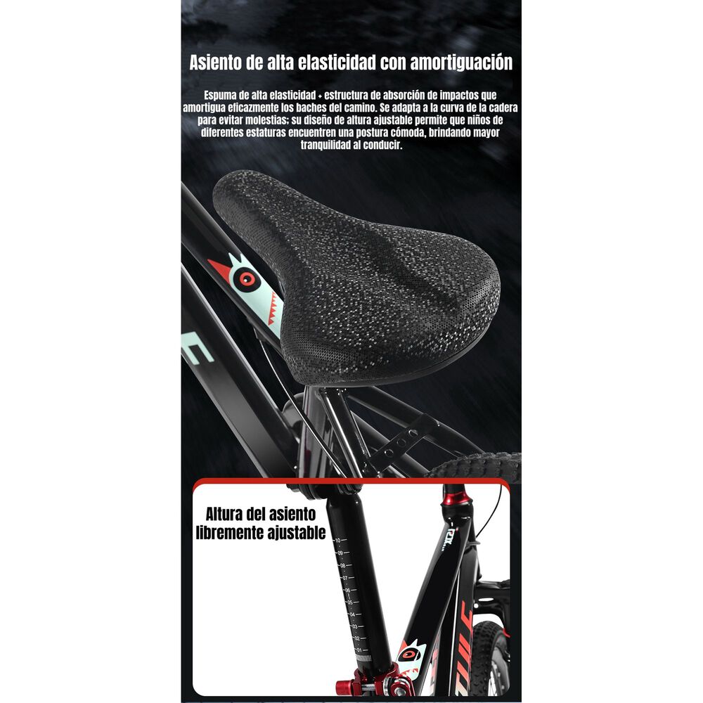 Bicicleta Infantil 10-14 A&ntilde;os Aro 22 Nexa Lubabycas image number 7.0