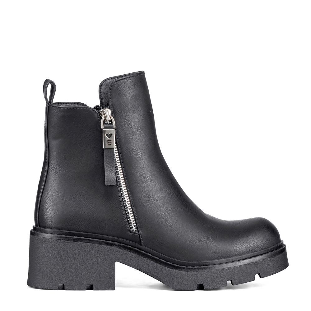 Botin Casual Mujer Eco Cuero Vintage Comodo Weide Zs65 image number 4.0