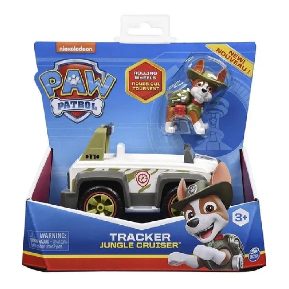 Juguete Tracker Auto Blanco Friccion Paw Patrol Nickelodeon image number 2.0