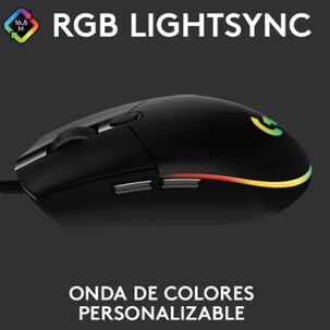 Mouse Gamer Logitech New G203 Lightsync Rgb Color Negro