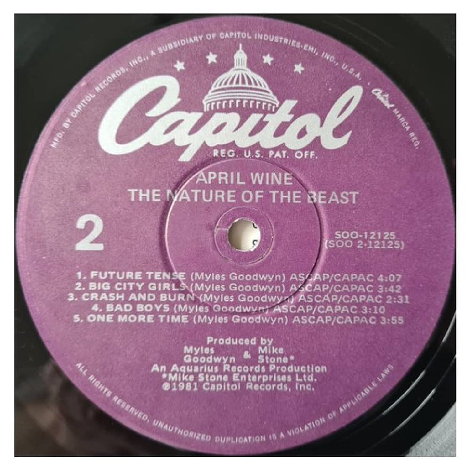 April Wine - The Nature Of The Beast | Vinilo Usado image number 2.0