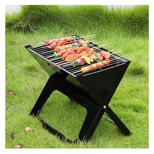 Parilla Portátil De Carbón Plegable Para Barbacoa