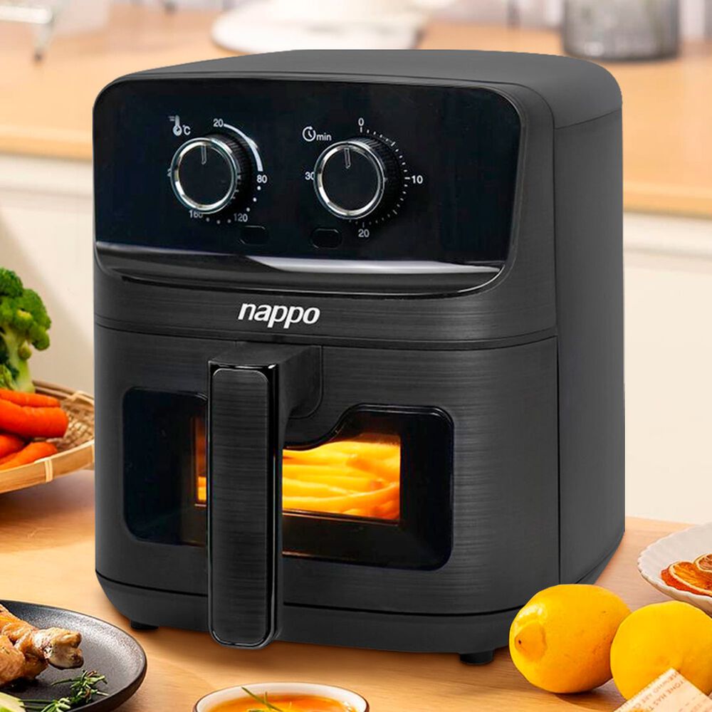 Freidora De Aire Nappo 1500w 4,5l Aire Caliente 360 Grados image number 1.0