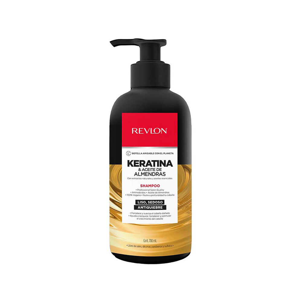 Shampoo Revlon Keratian & Aceite Almendras 700ml image number 0.0