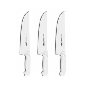Set 3 Cuchillos Redondo Tramontina 8 Pulgada Profesional