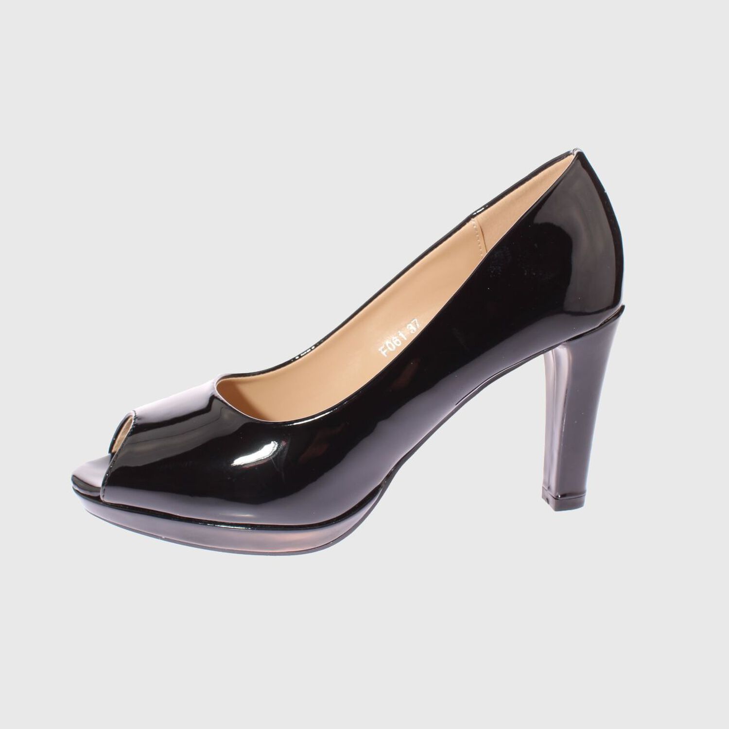 Zapato Terrapl&eacute;n Negro Andarina Art. 5f061black image number 5.0