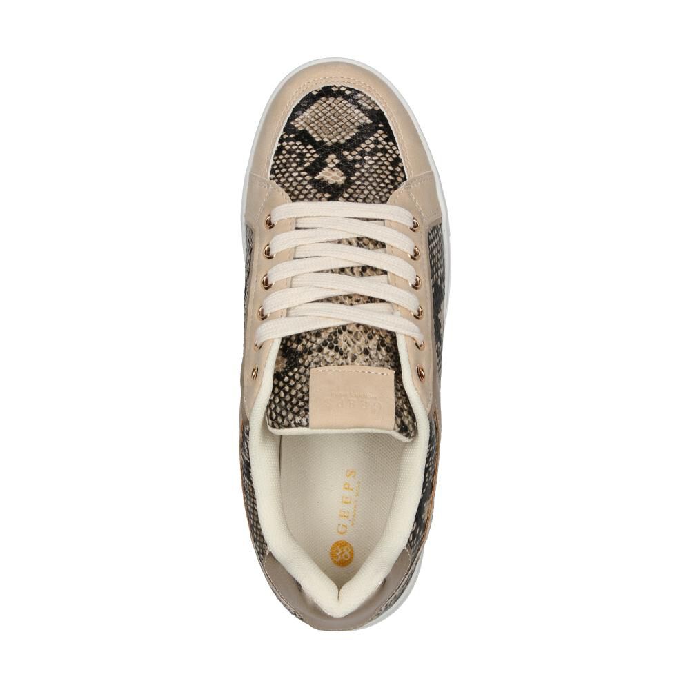 Zapatilla Urbana Mujer Geeps Gold image number 4.0