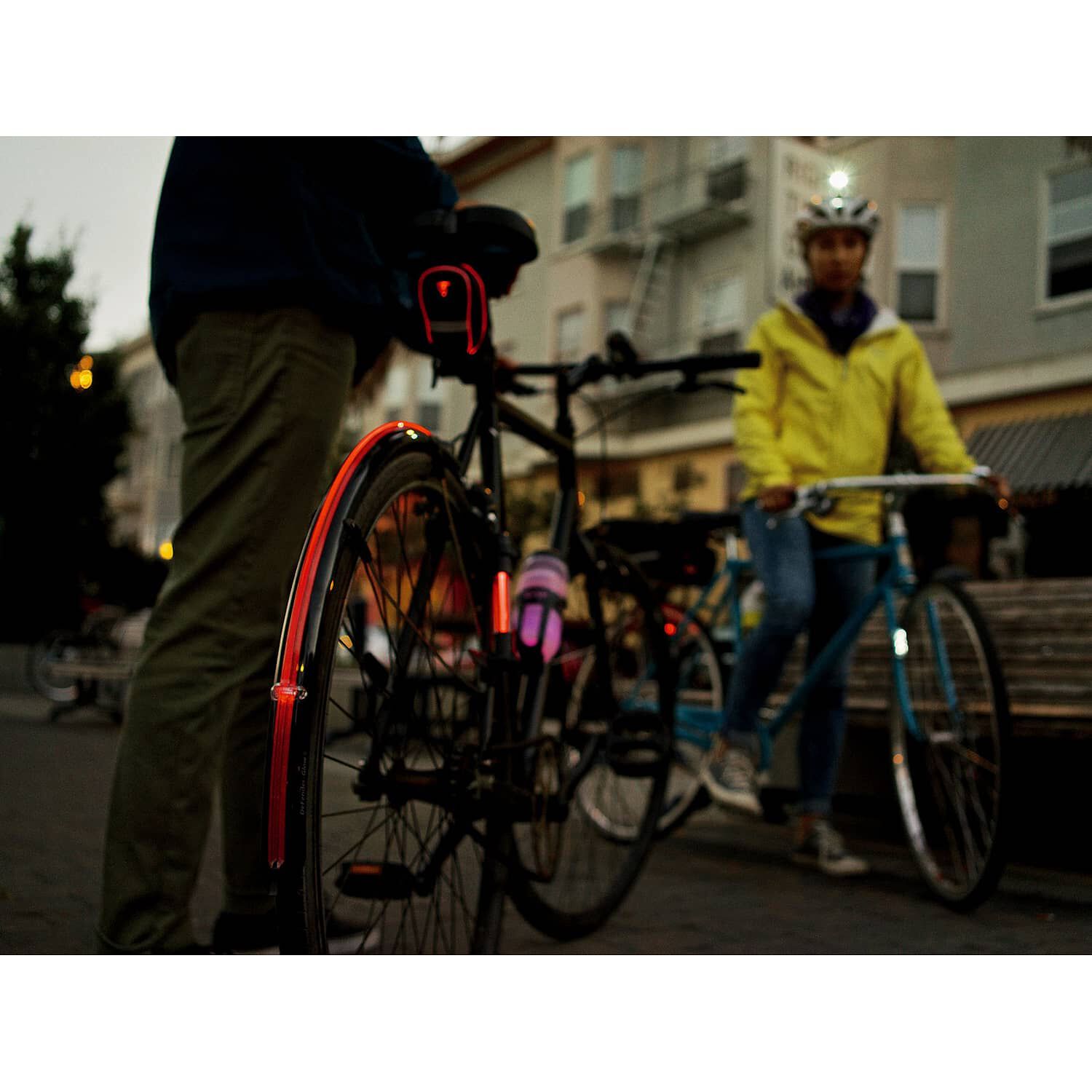 Tapabarros Topeak Trasero Delantero 700c Iglow Luz image number 5.0