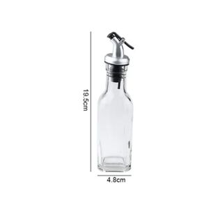 Botella Dispensadora De Aceite Y Vinagre De Vidrio De 150 Ml