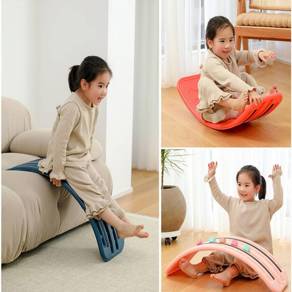 Tabla De Equilibrio Entrenamiento Infantil Rosado image number 1.0