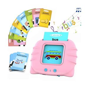 Juguete De Aprendizaje Tarjetas De Lectura Ingles Espa&ntilde;ol Infantil