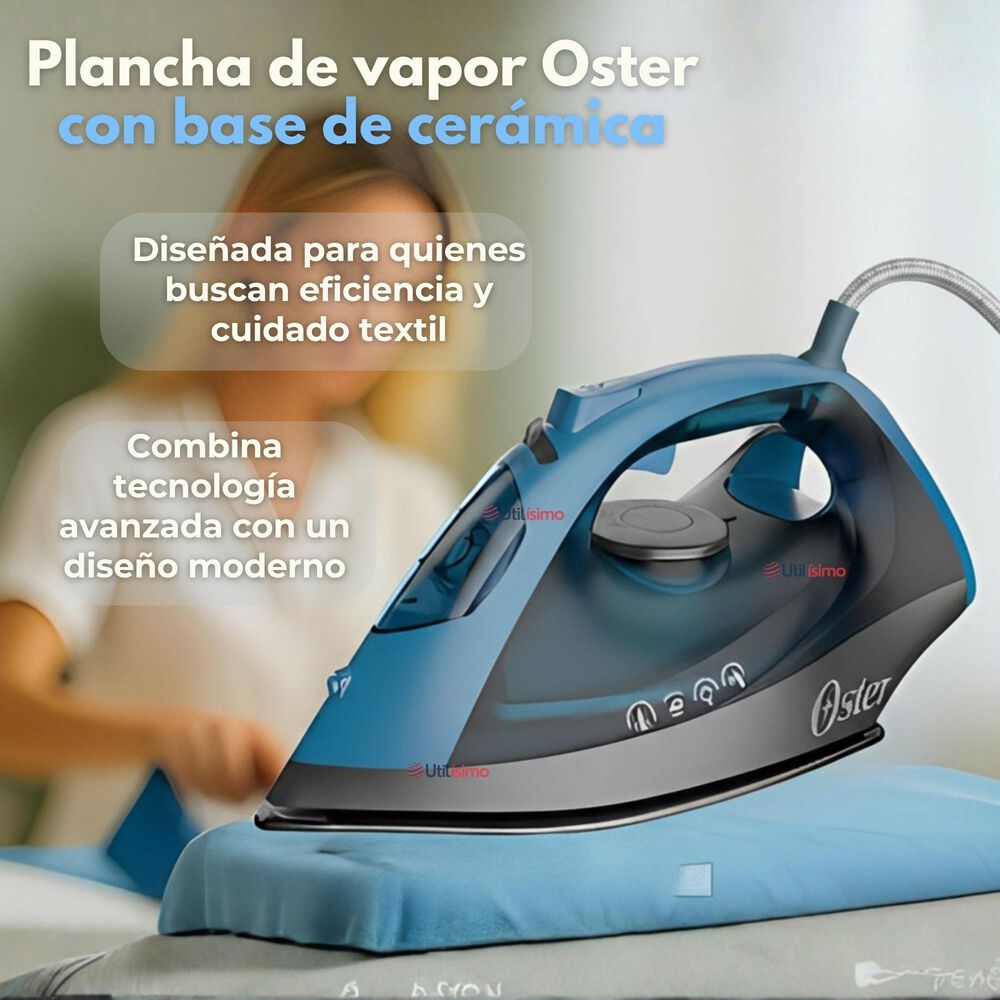 Plancha De Vapor Oster Con Base De Cerámica Gcstbs6052 image number 1.0