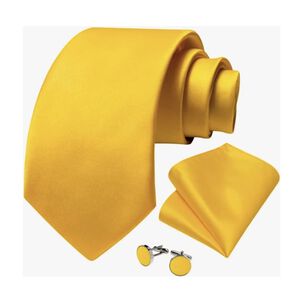 Corbatas Seda Hombres Amarillo