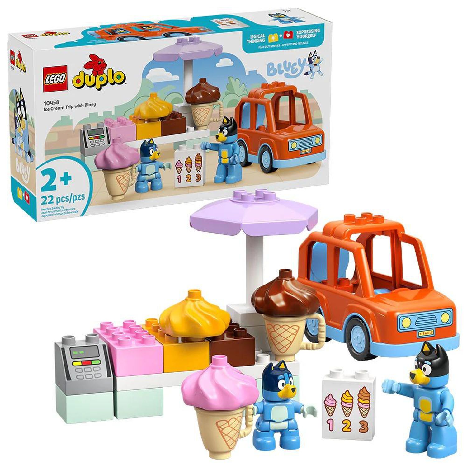 Lego Duplo - Excursi&oacute;n A La Helader&iacute;a Con Bluey - 10458 image number 0.0