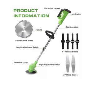 Cortadora De C&eacute;sped Inal&aacute;mbrica