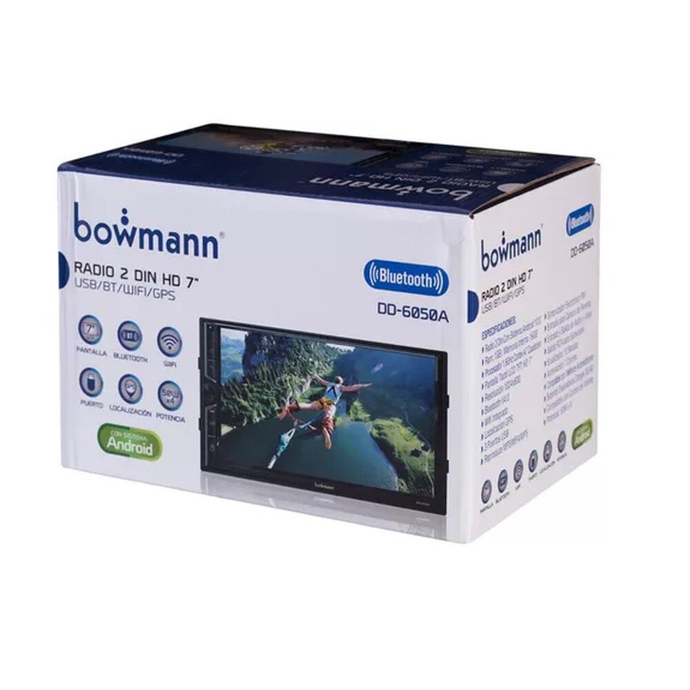 Radio Android Pantalla Táctil 2 Din Wifi Gps Bowmann Dd-6050a image number 0.0