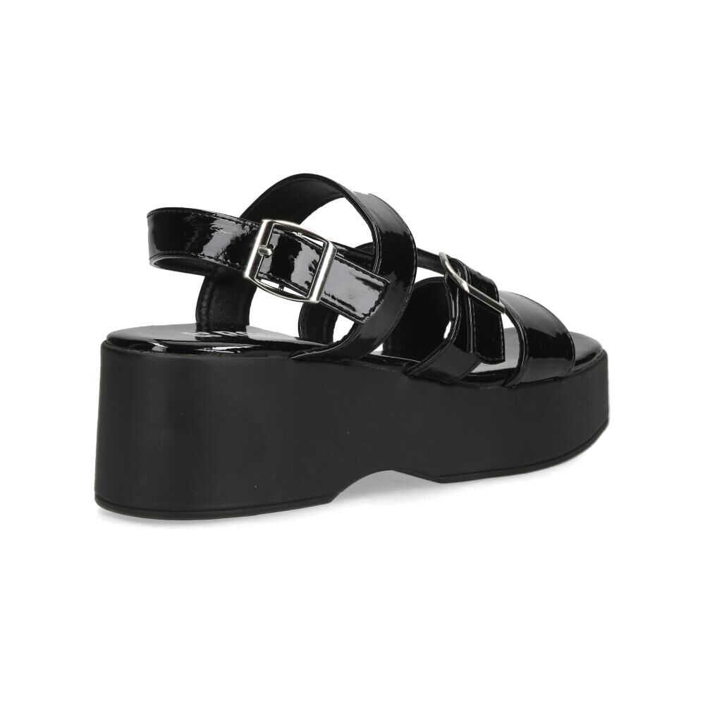 Sandalia Mujer Rolly Go Black image number 3.0