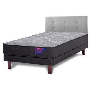 Cama Europea Flex Therapedic Plus / 1.5 Plazas / Base Normal + Respaldo