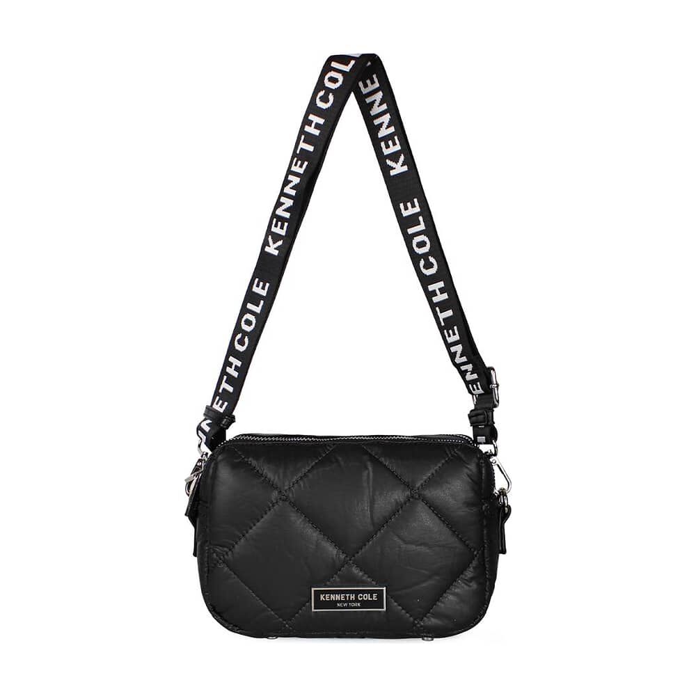 Cartera Acolchada Peyton Negra Kenneth Cole image number 0.0