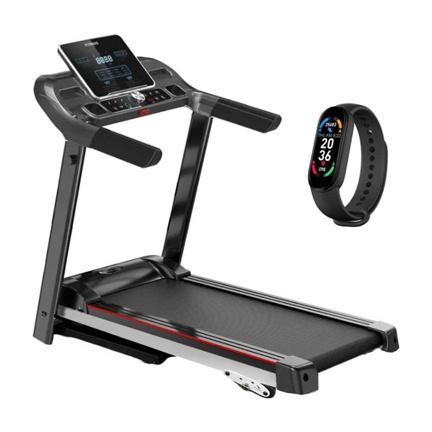 Trotadora El&eacute;ctrica Yepsport 2.5 Hp Plegable Bluetooth image number 0.0