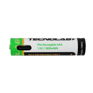 Pack 2 Pilas Aaa Recargables Con Usb-c - Ps