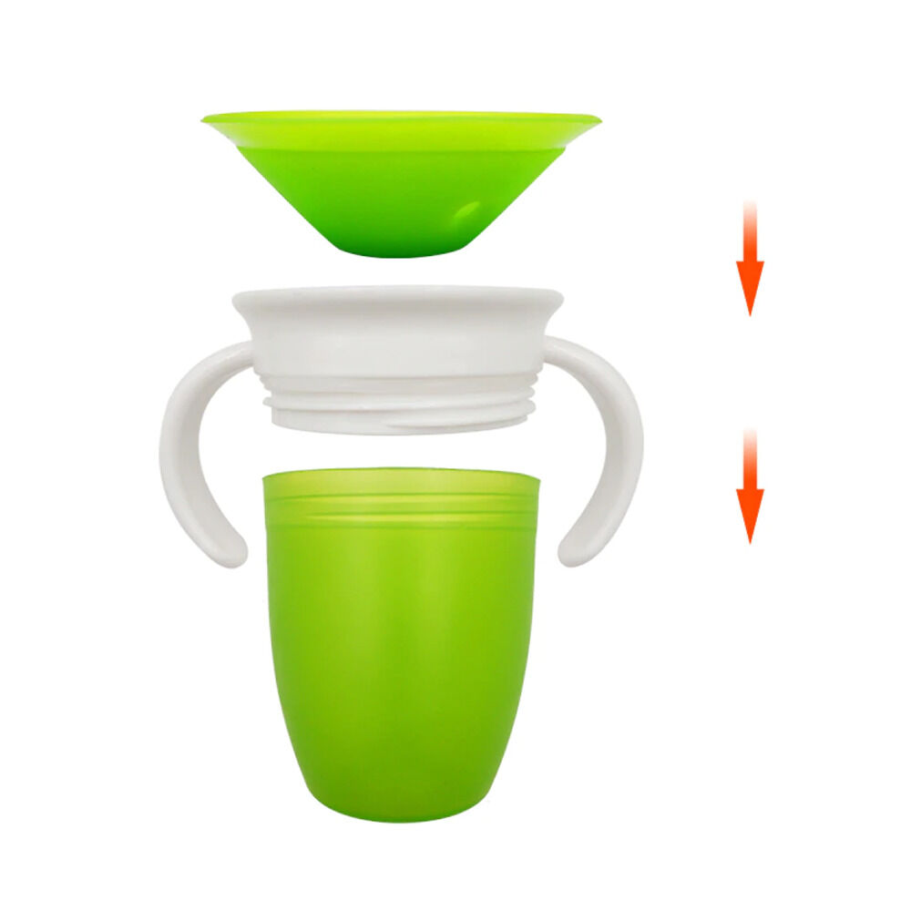 Taza Antiderrame Vaso Mágica 360 Antiderrame Para Bebe Niños image number 1.0
