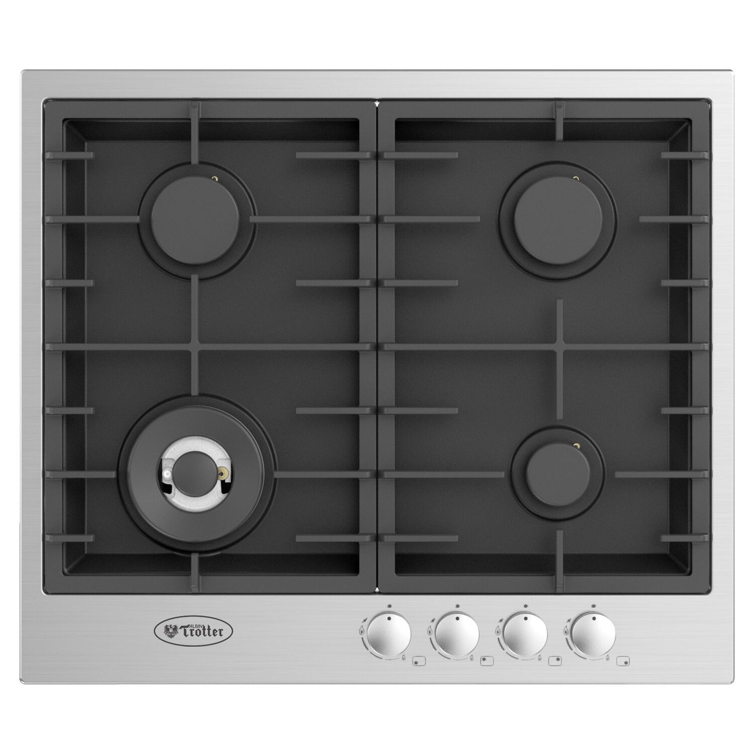 Encimera Gas Licuado Albin Trotter Twin 60 4 Platos image number 3.0