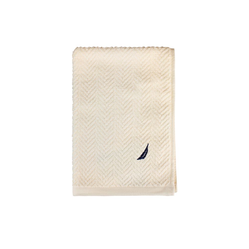Toalla De Mano Vis Nautica 100% Algod&oacute;n Alta Calidad 30x50cm Crema image number 0.0