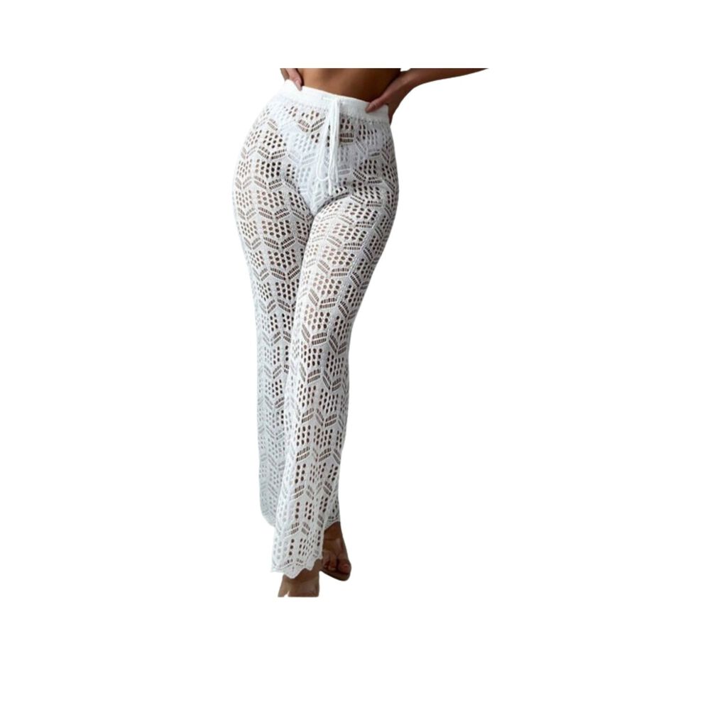 Pantalon Playero Tejido Cordon Delantero Pareo image number 0.0