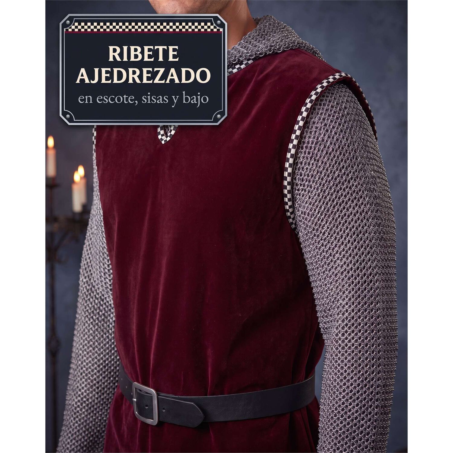 Disfraz Cosplay Caballero Medieval Piquero image number 20.0