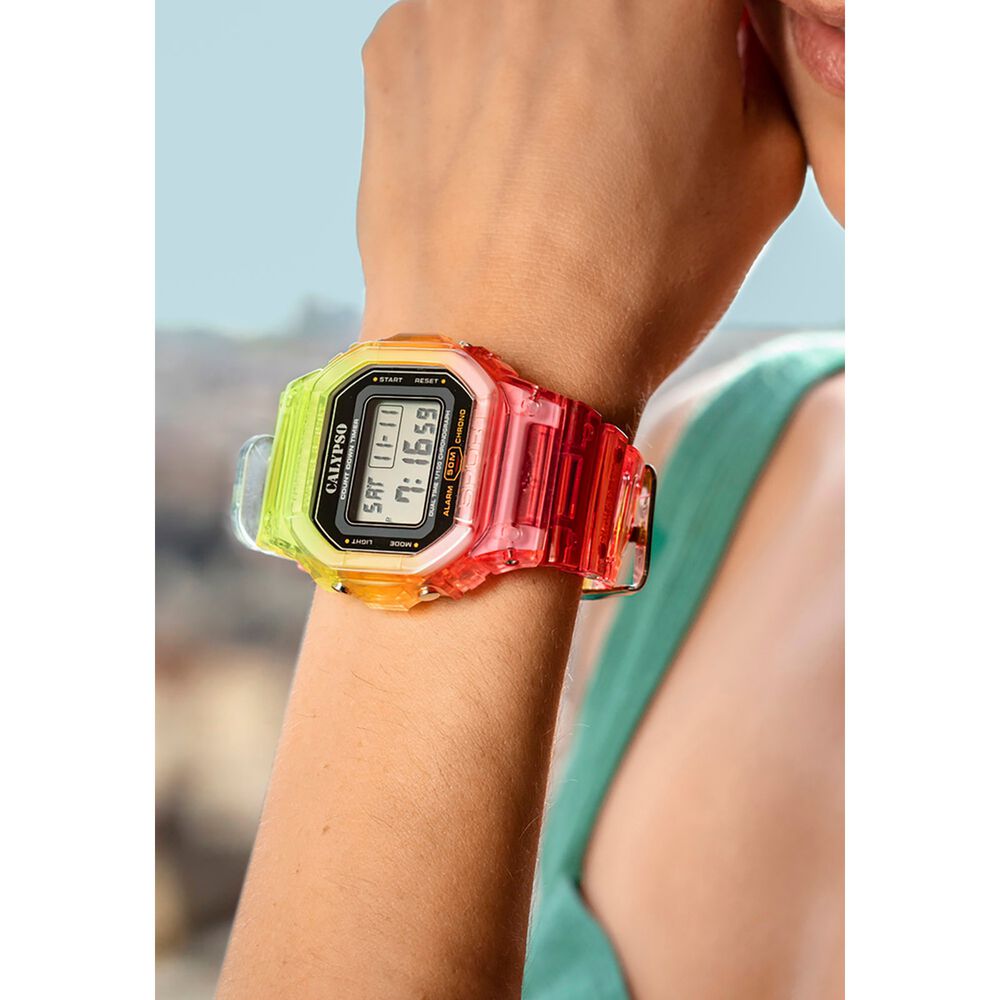 Reloj K5874/4 Calypso Amarillo Mujer Color Splash image number 1.0