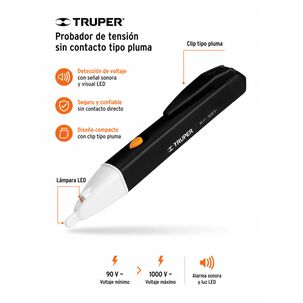 Probador De Voltaje Sin Contacto Truper Tipo Pluma