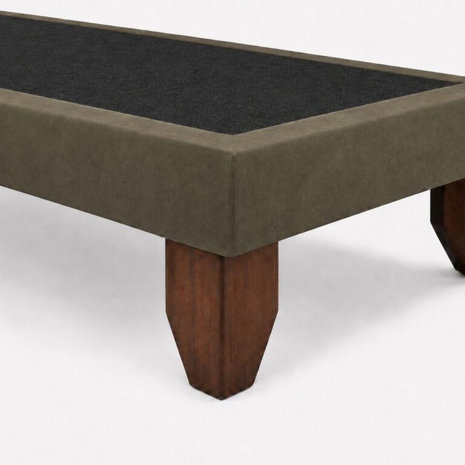 Base De Cama Europea 2 Plazas Dividida Verde Oliva 190 Cm Largo image number 1.0