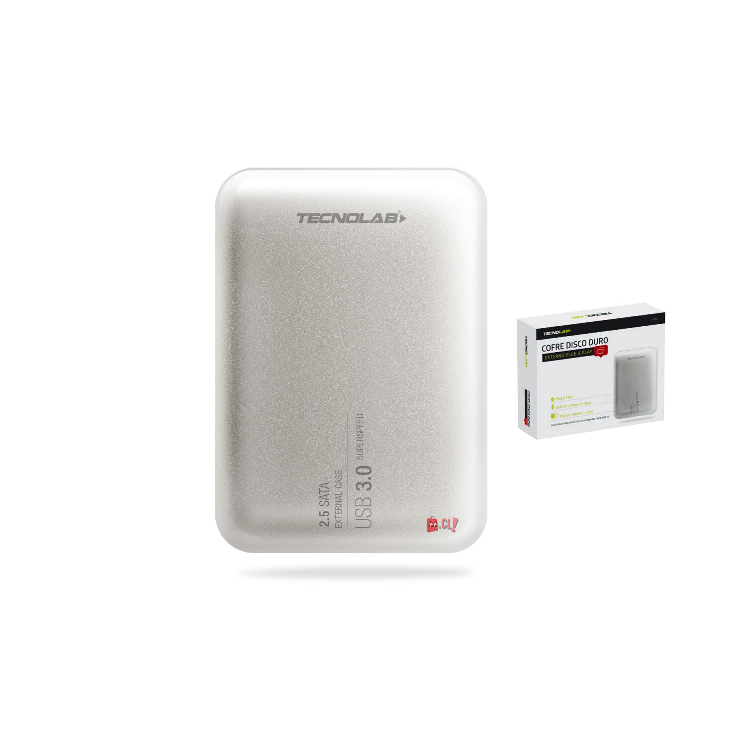 Cofre Disco Duro 2.5 Sata Usb 3.0 - Ps image number 1.0