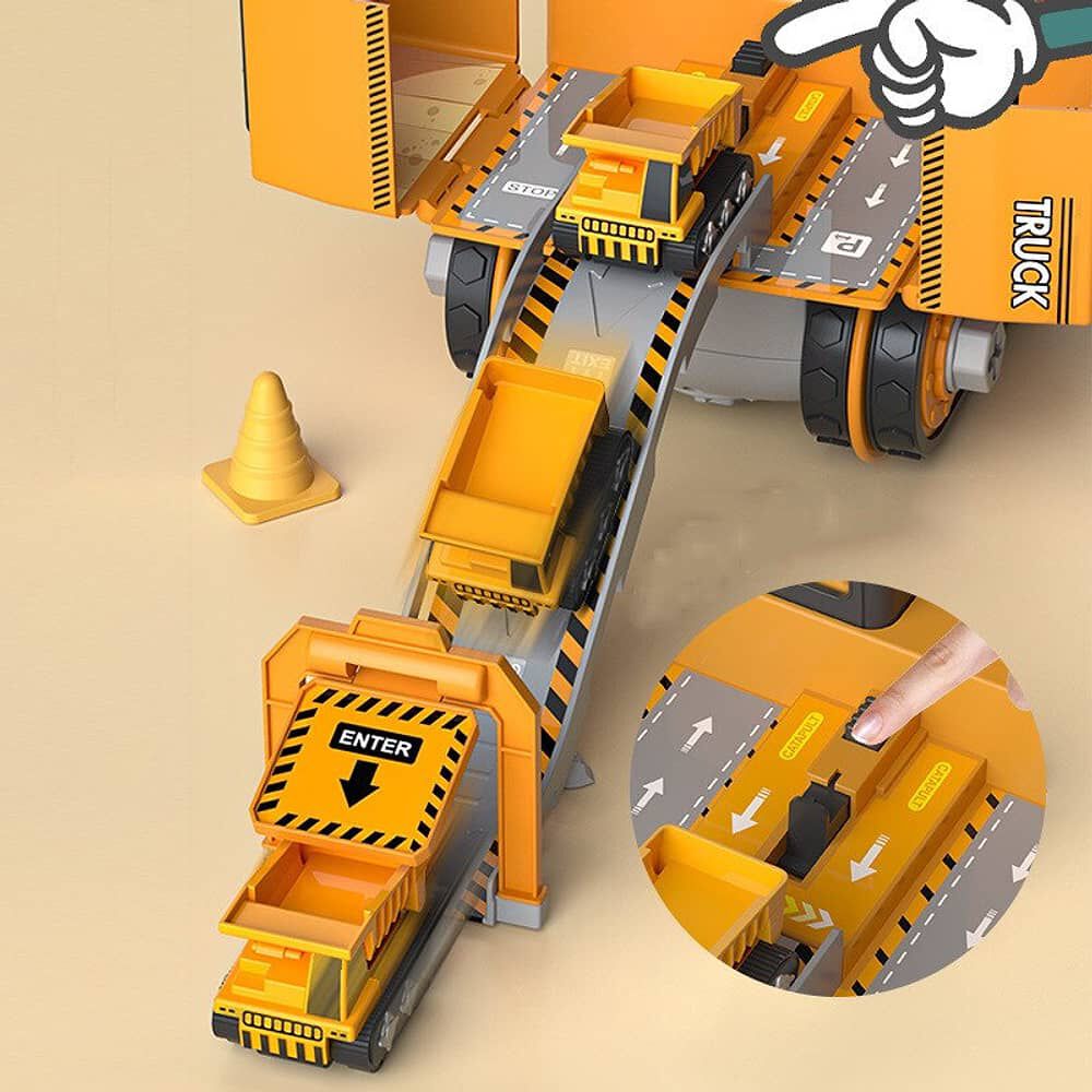 Juguete Camiones De Construcci&oacute;n Grua Y Elevador image number 5.0