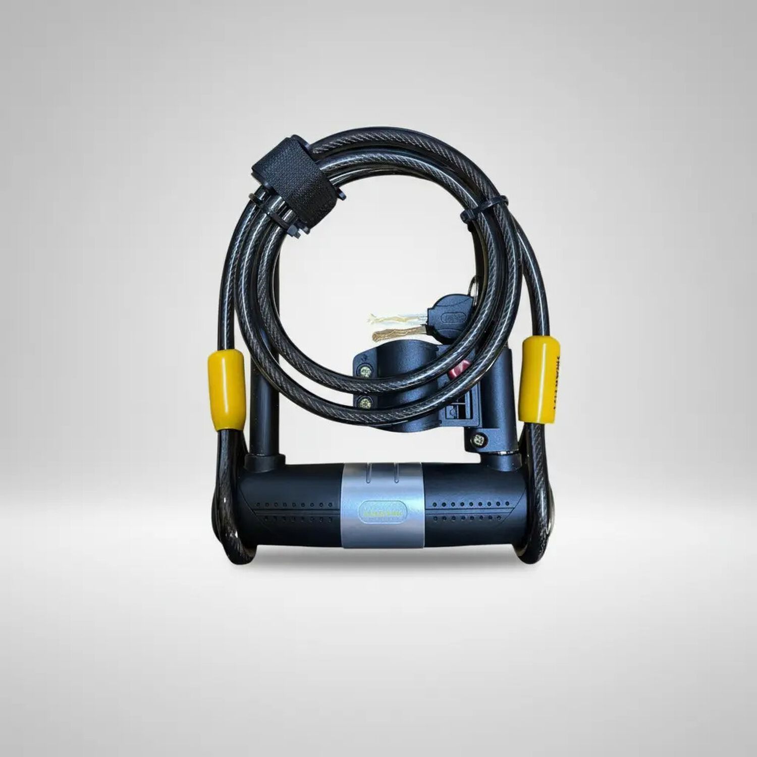 Pack 2 Candados U-lock Bulldog Con Cable Para Bicicleta Negro image number 3.0