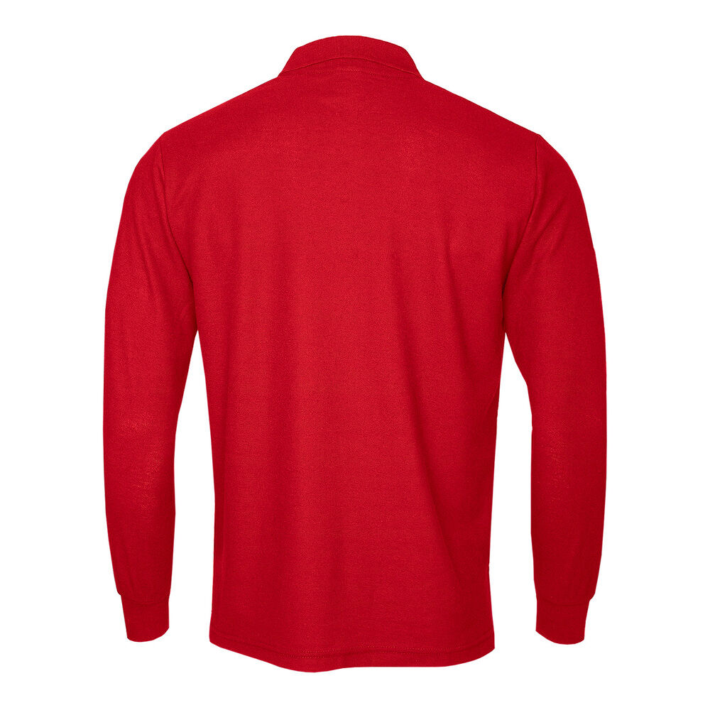 Polera Algodón Pique Manga Larga Velox Hombre image number 2.0