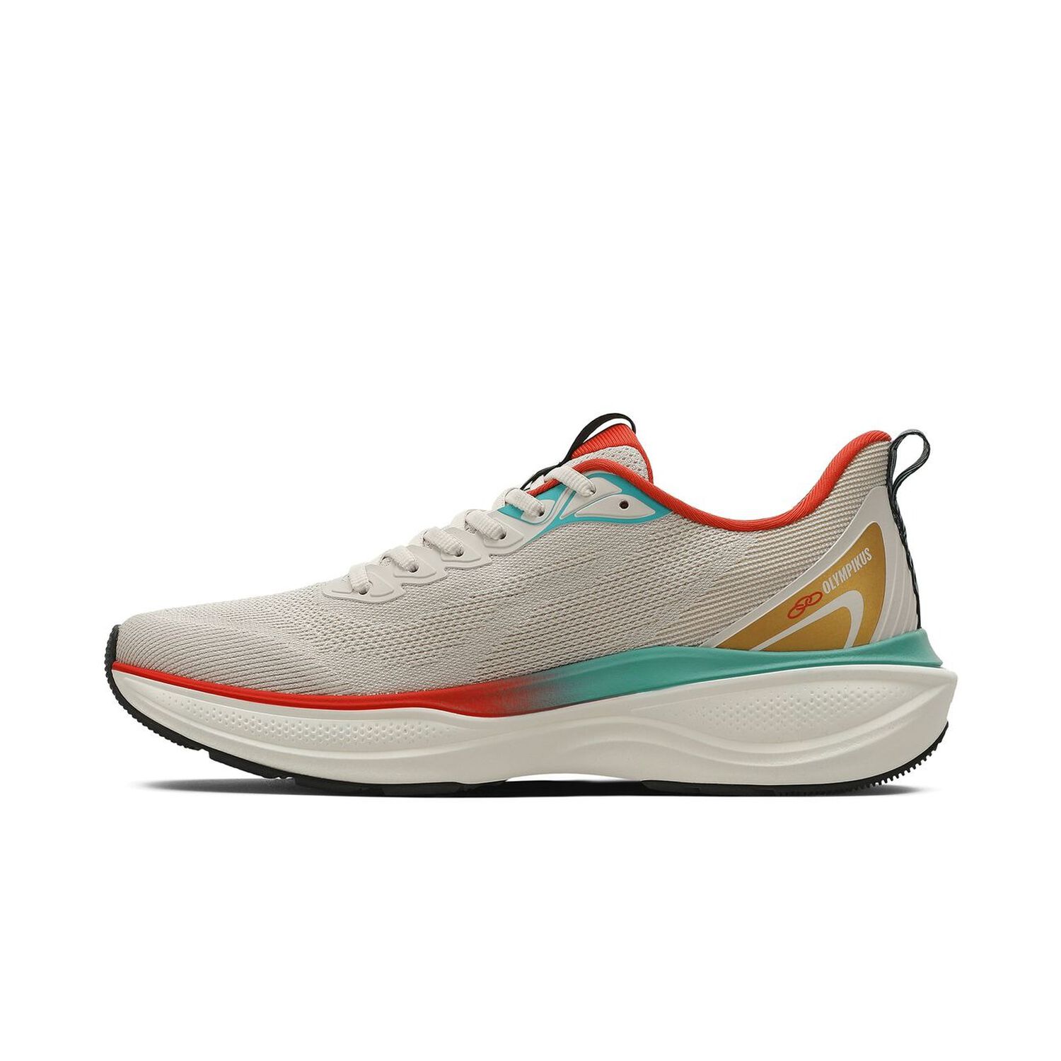 Zapatilla Running Hombre Pride 4 Celeste/rojo/arena image number 2.0