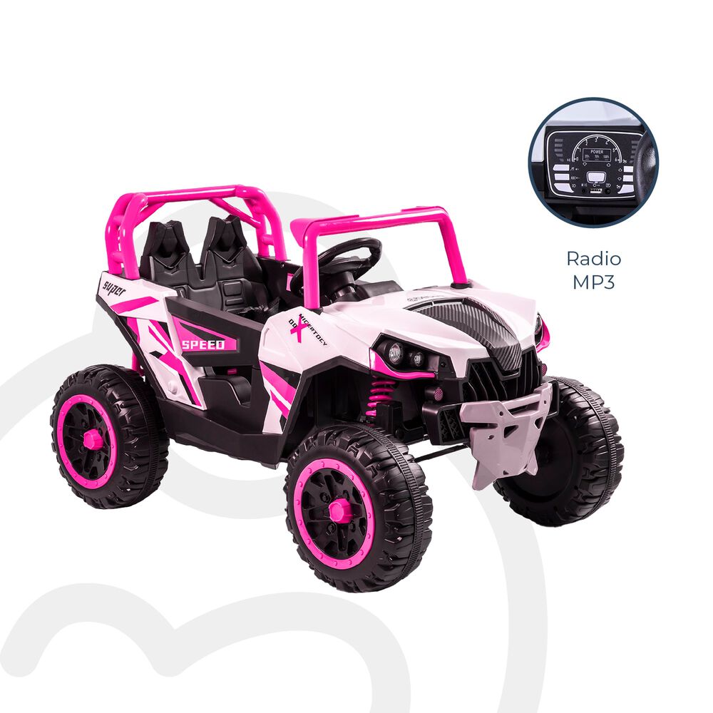 Camioneta El&eacute;ctrica Todo Terreno Explorer Rosa Bebesit image number 5.0