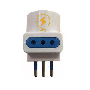 Enchufe Triple Adaptador 3 Entradas Ladr&oacute;n Corriente 220v Xl