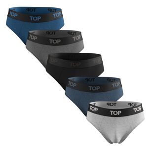 Pack 5 Slip Algod&oacute;n Color Top