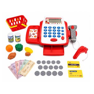 Juguete Caja Registradora Con Luces Y Sonidos 31pzas Infantil