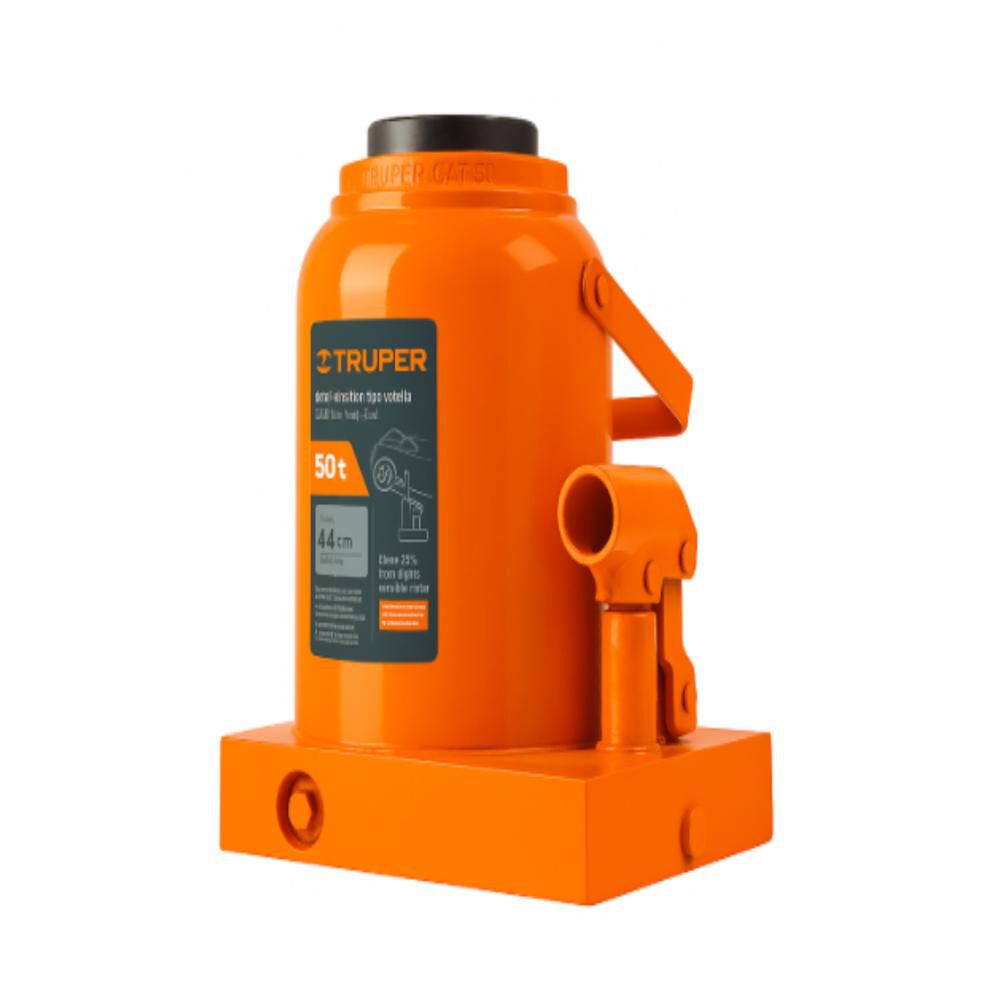 Gata Hidraulica 50 Tn Tipo Botella Truper Gat-50 image number 0.0